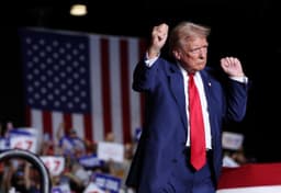 Trump Outlines Economic Vision, Vows to "Close the Border" in 2024 Bid